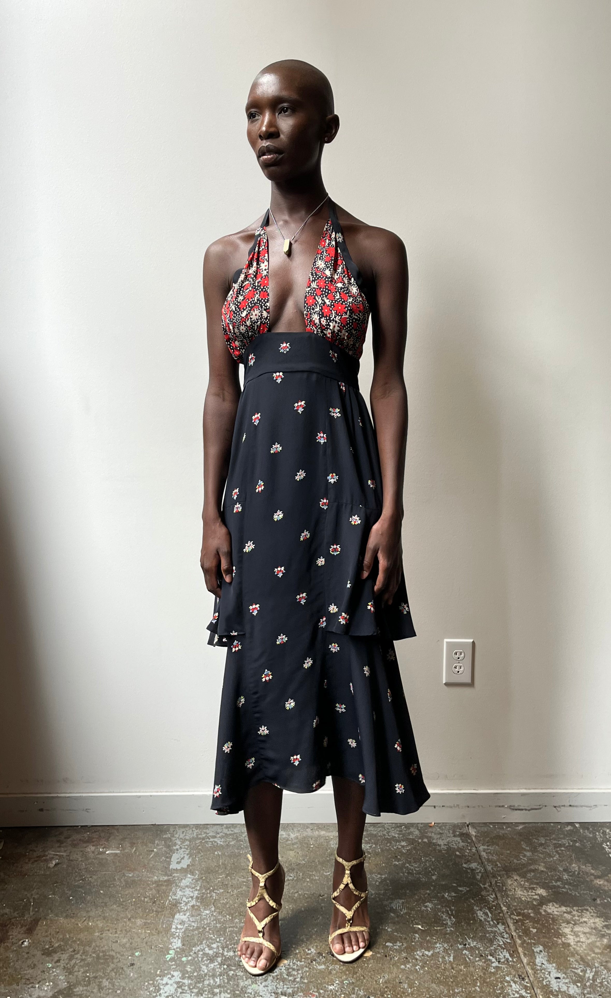 Ossie Clark x Celia Birtwell for Lord & Taylor Printed Dress Set Moore Vintage Archive Ossie Clark x Celia Birtwell for Lord & Taylor Printed Dress Set Moore Vintage Archive