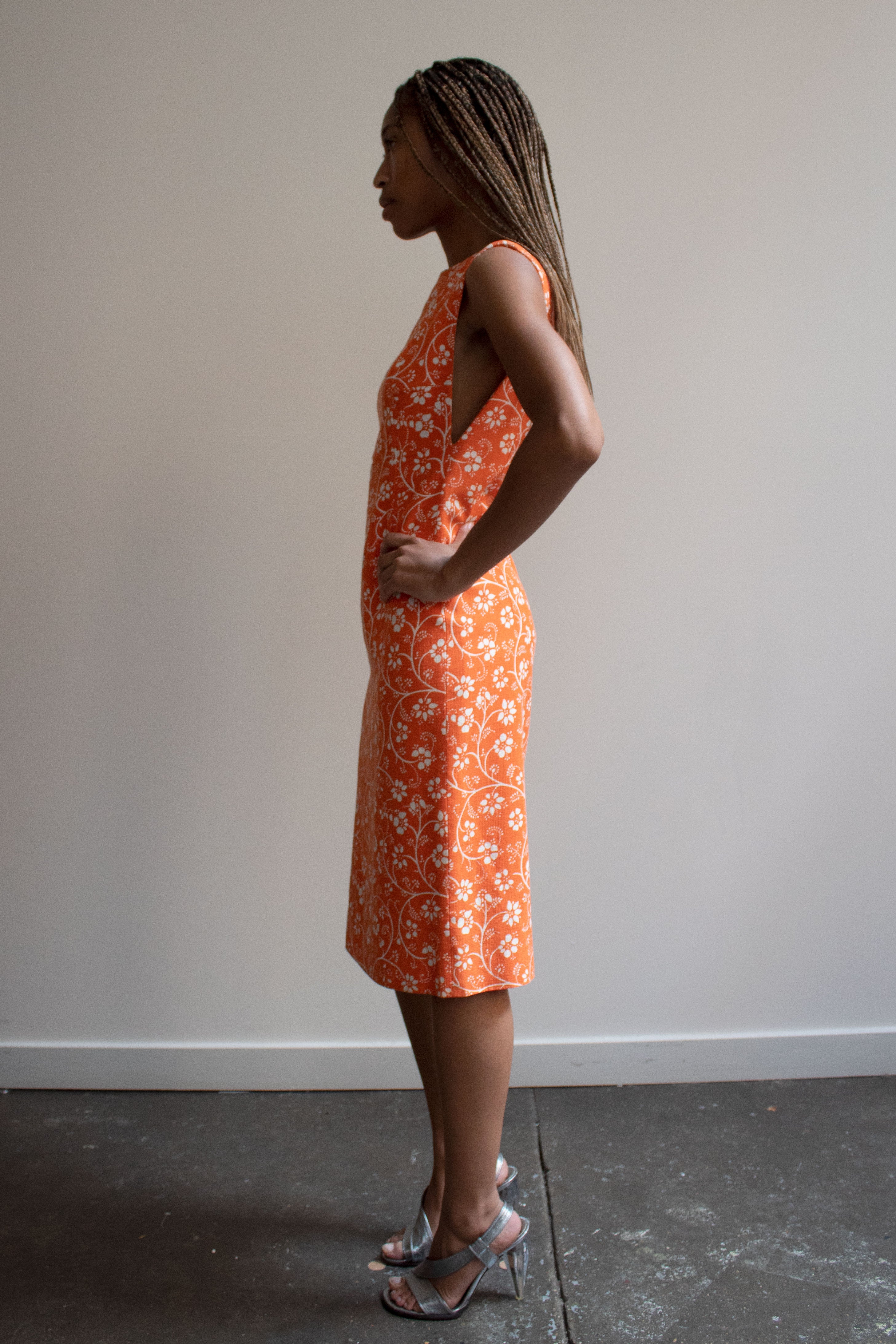 orange versace dress VERSACE AT THE MET GALA